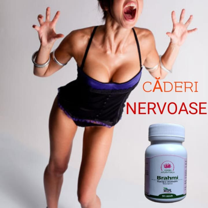 Brahmi 60 capsule Herba Ayurvedica | Bacopa monnieri 500 mg