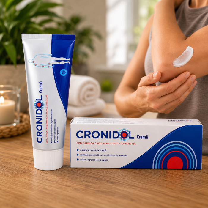 Cronidol Cremă-Gel pentru aplicare locală pe braț