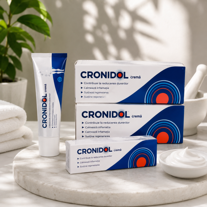 Cronidol Cremă-Gel, gama completă de produse