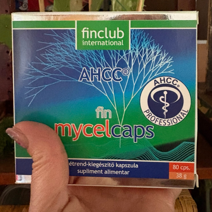 Fin Mycelcaps AHCC 80 capsule – suport pentru imunitate și rezistența organismului
