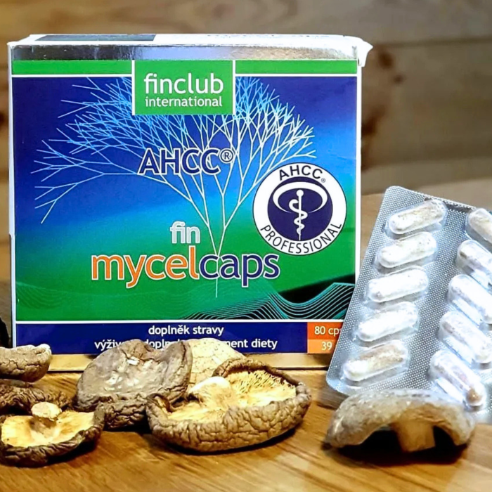 Fin Mycelcaps AHCC 80 capsule – suport pentru imunitate și rezistența organismului