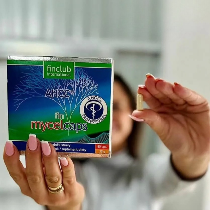Fin Mycelcaps AHCC 80 capsule – suport pentru imunitate și rezistența organismului