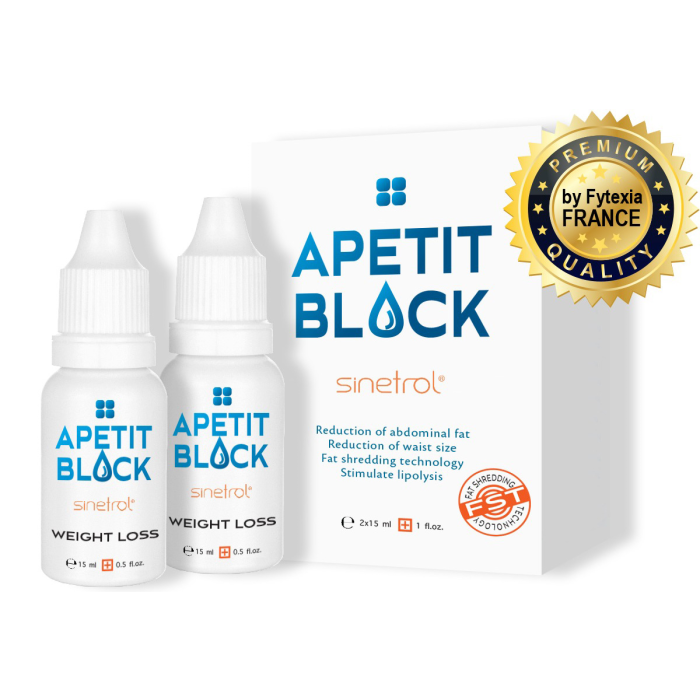 Apetit Block Sinetrol Xpur, 2 x 15 ml, Empire Expert Pharma