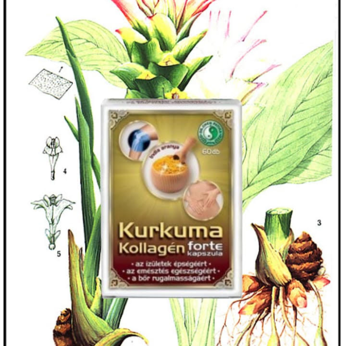 Curcuma Colagen Forte 60 capsule - Mixt Com