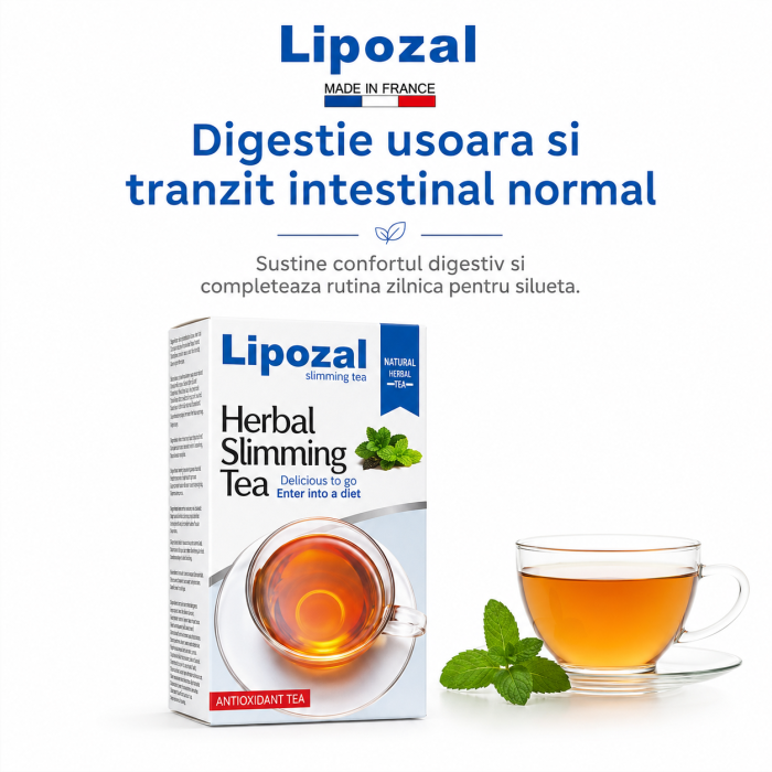 Ceai pentru slăbit Lipozal, 100 g, Canadian Farmaceuticals