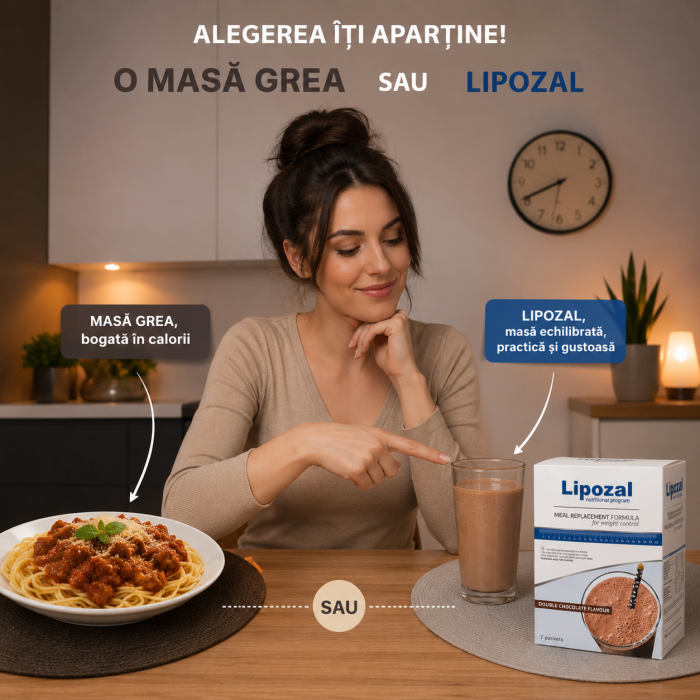 Lipozal 7 Plicuri Ciocolata