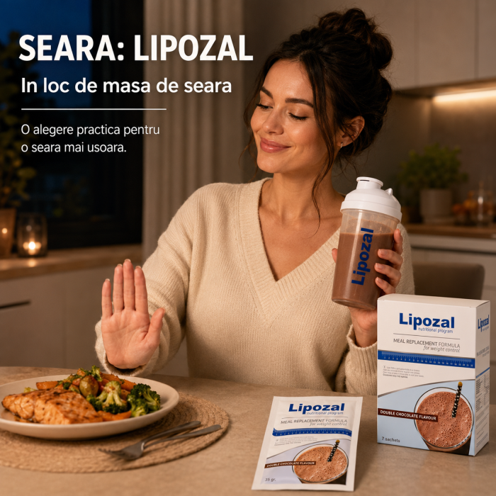 Lipozal 7 Plicuri Ciocolata