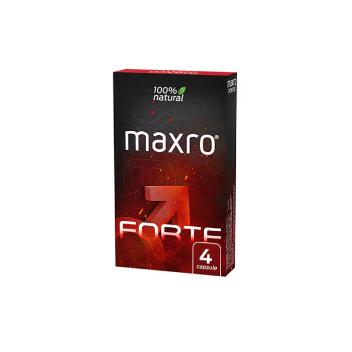 Maxro Forte, 4 capsule