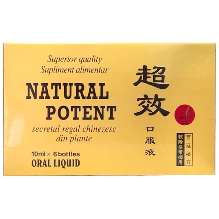  Natural Potent 6 fiole x 10ml 