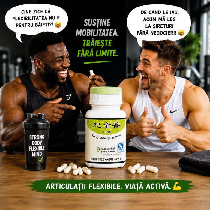Qi Jinxiang 60 capsule pentru articulații flexibile și viață activă