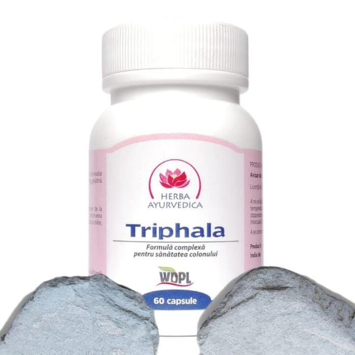 Triphala, 500 mg ,60 capsule