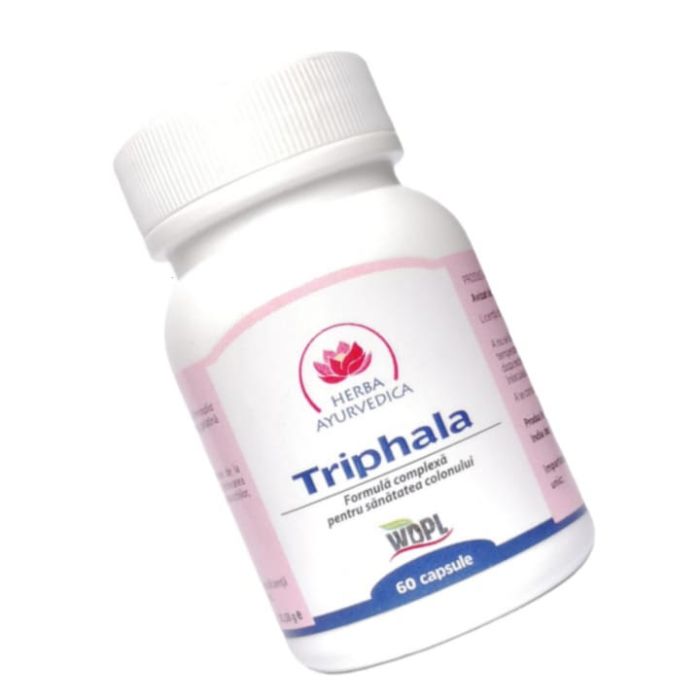 Triphala, 500 mg ,60 capsule