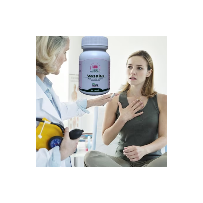Vasaka 500 mg, 60 capsule, Herba Ayurvedica