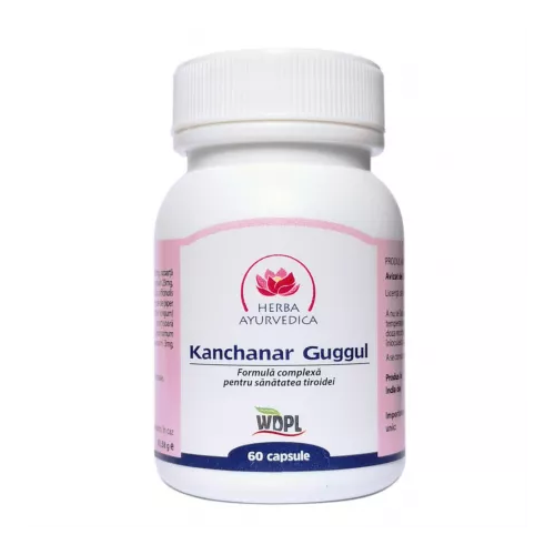 Kanchanar Guggul, 60 capsule, Herba Ayurvedica