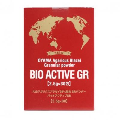 Agaricus Blazei Bio Active GR - Ciuperca lui Dumnezeu 30 plicuri x 2.5g